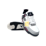 Air Jordan Retro 4 Purple and White
