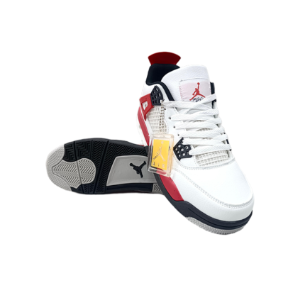 Air Jordan Retro 4 Red and White