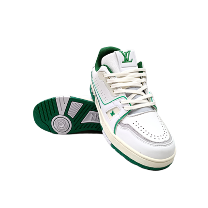 Louis Vuitton LV Trainer Sneaker Green White